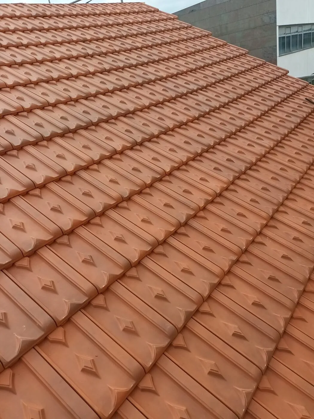 Toiture neuve en tuiles mécaniques
