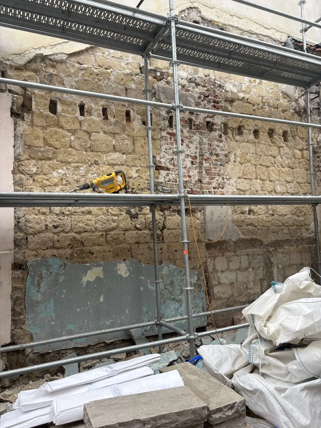 Chantier de ravalement